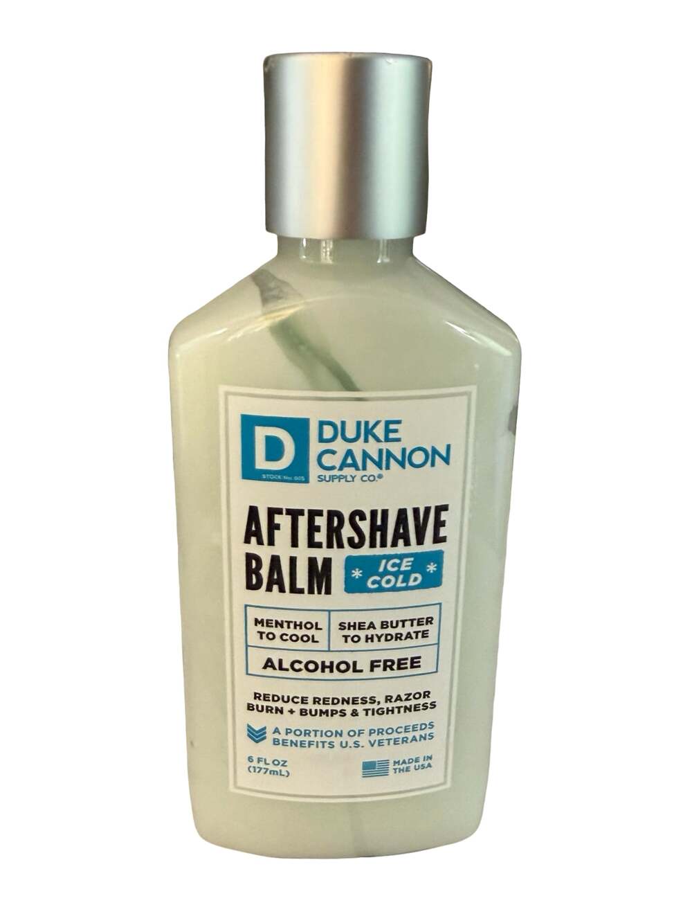 Duke Cannon Supply Co. Ice Cold Aftershave Balm 6 fl oz